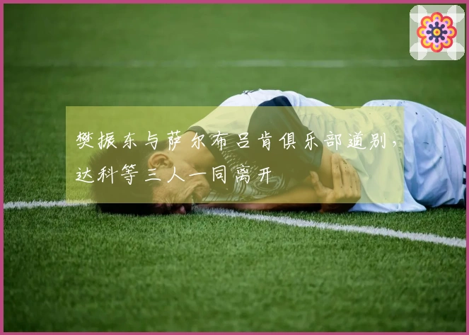 樊振东与萨尔布吕肯俱乐部道别，达科等三人一同离开